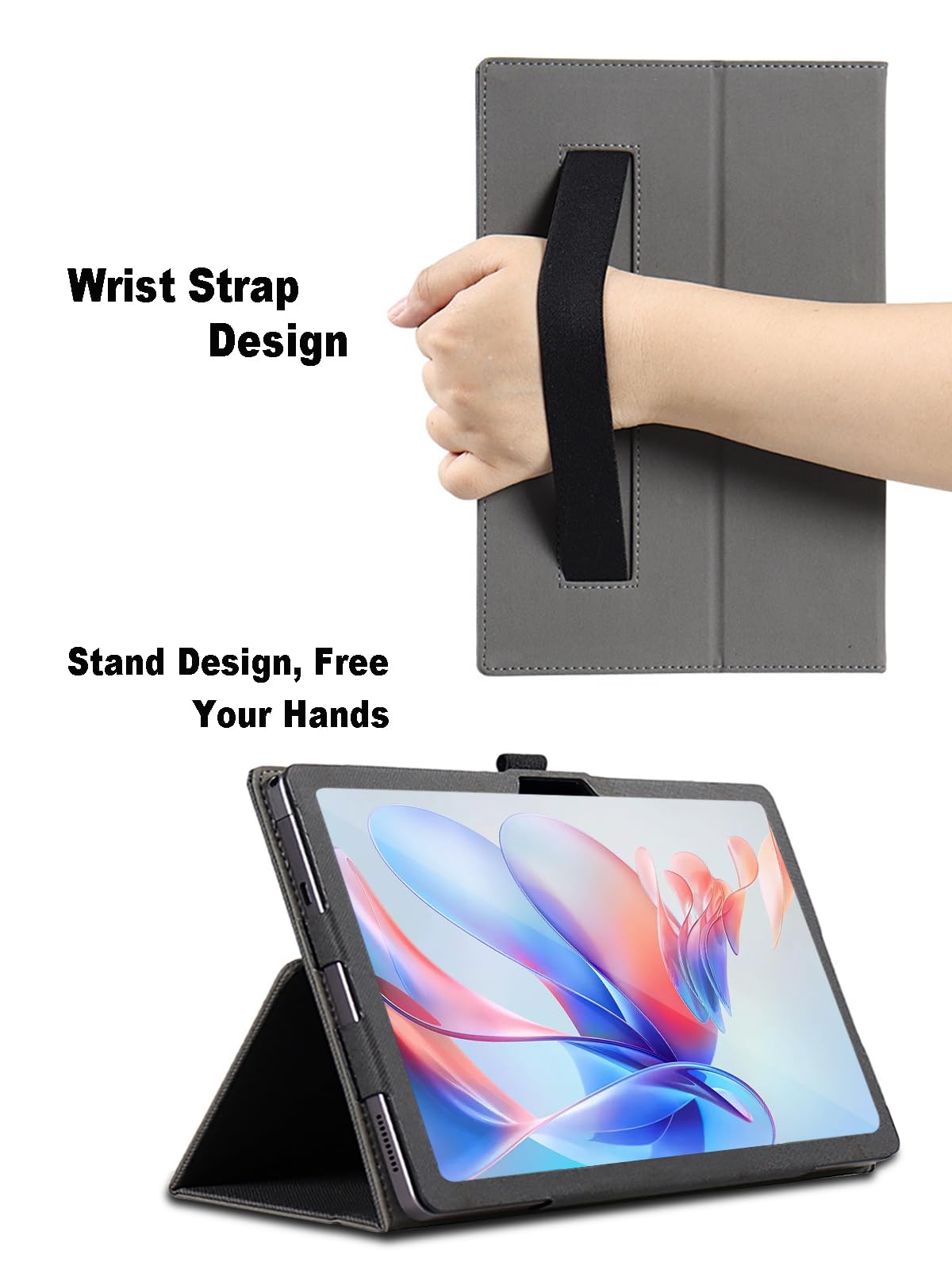 Custodia Compatibile per OSCAL PAD 90 11-pollici Tablet Cover Custodia Case [Funzione di rotazione a 360 gradi][Protezione rinforzata dei bordi contro le cadute] BQ