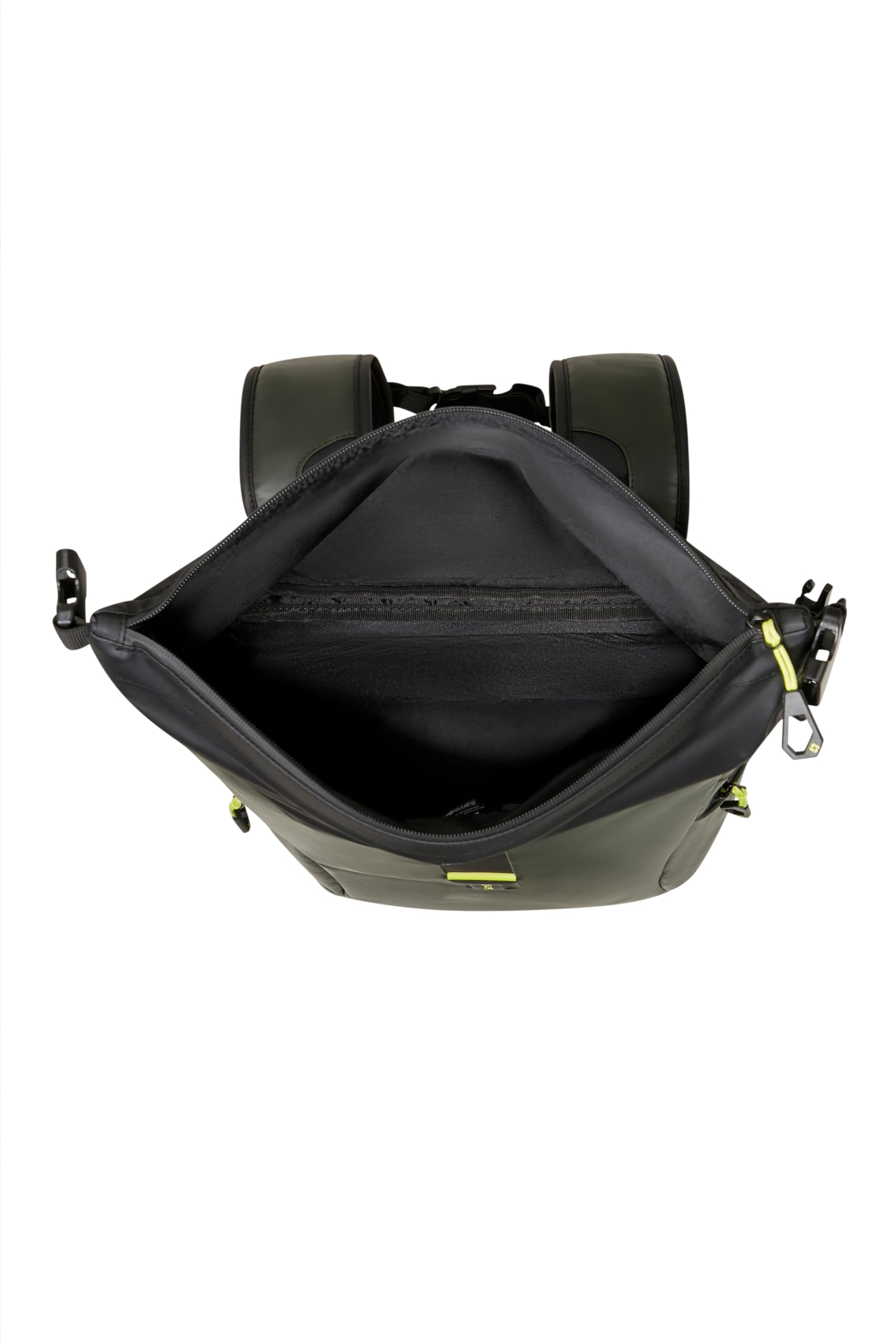 Samsonite Paradiver Light - Sac à Dos Ordinateur Extensible Rolltop 17,3 pouces, 49 cm, 25/35 L, Vert (Jungle Green)