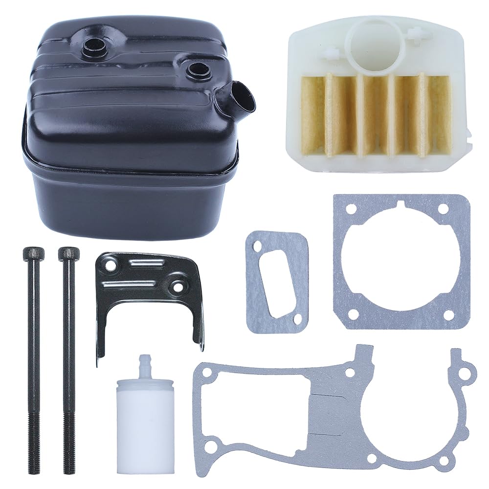 Kit de Juntas for Filtro Aire y Pernos Soporte for Motosierra Gasolina XP 351, 353, 350, 340, 345 346 (OEM, 503 86 27 03)