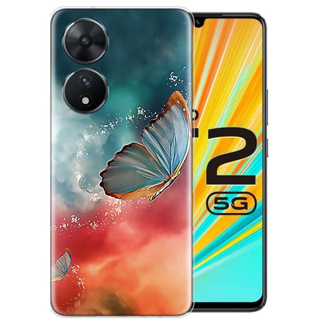 Fashionury Soft Silicone Designer Printed Full Protection Printed Back Case Cover for Vivo T2 5G -D1090 (B0C33L7KCQ) Amazon Price History, Amazon Price Tracker