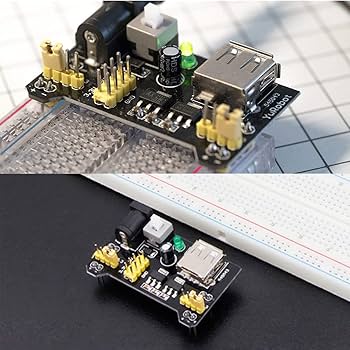 ±15V 5V 電源付ブレッドボード Amazon.co.jp: WWZMDiB 5個 ブレッドボード電源モジュール入力