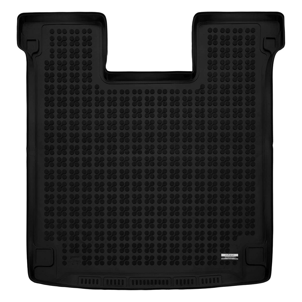 AZUGA Premium Gummi Kofferraumwanne Kofferraummatte rutschhemmend passend für VW T5/T6/T6.1 Caravelle (lang) – wasserdicht, hoher Rand AZ12000652