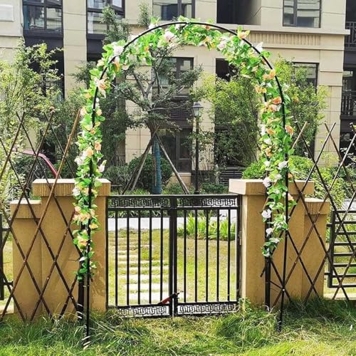 Arco de jardín resistente para evitar la caída de ramas y guiar rosales 5