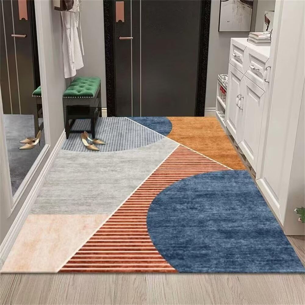Tapis de canapé bleu hypoallergénique 120x170 pour loisirs créatifs