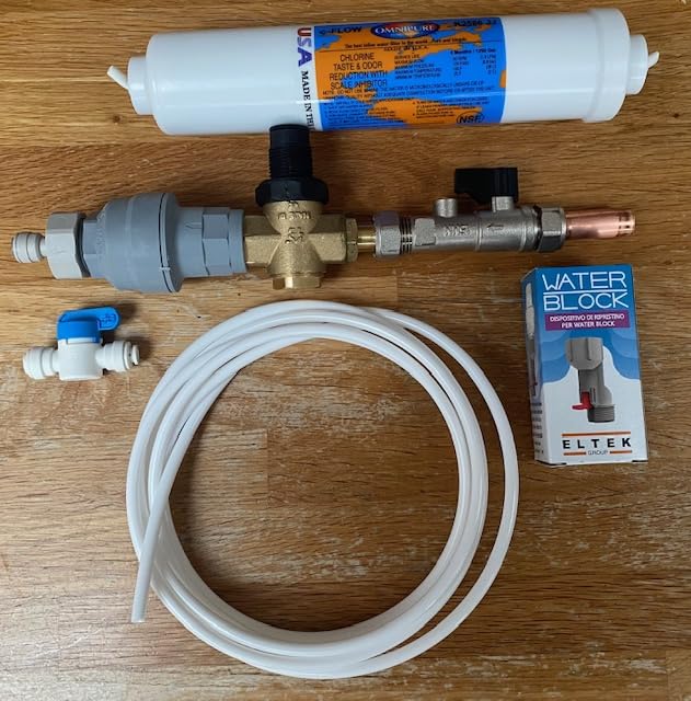 Refroidisseur d'eau alimenté par secteur avec rail d'installation DCV et soupape de pression