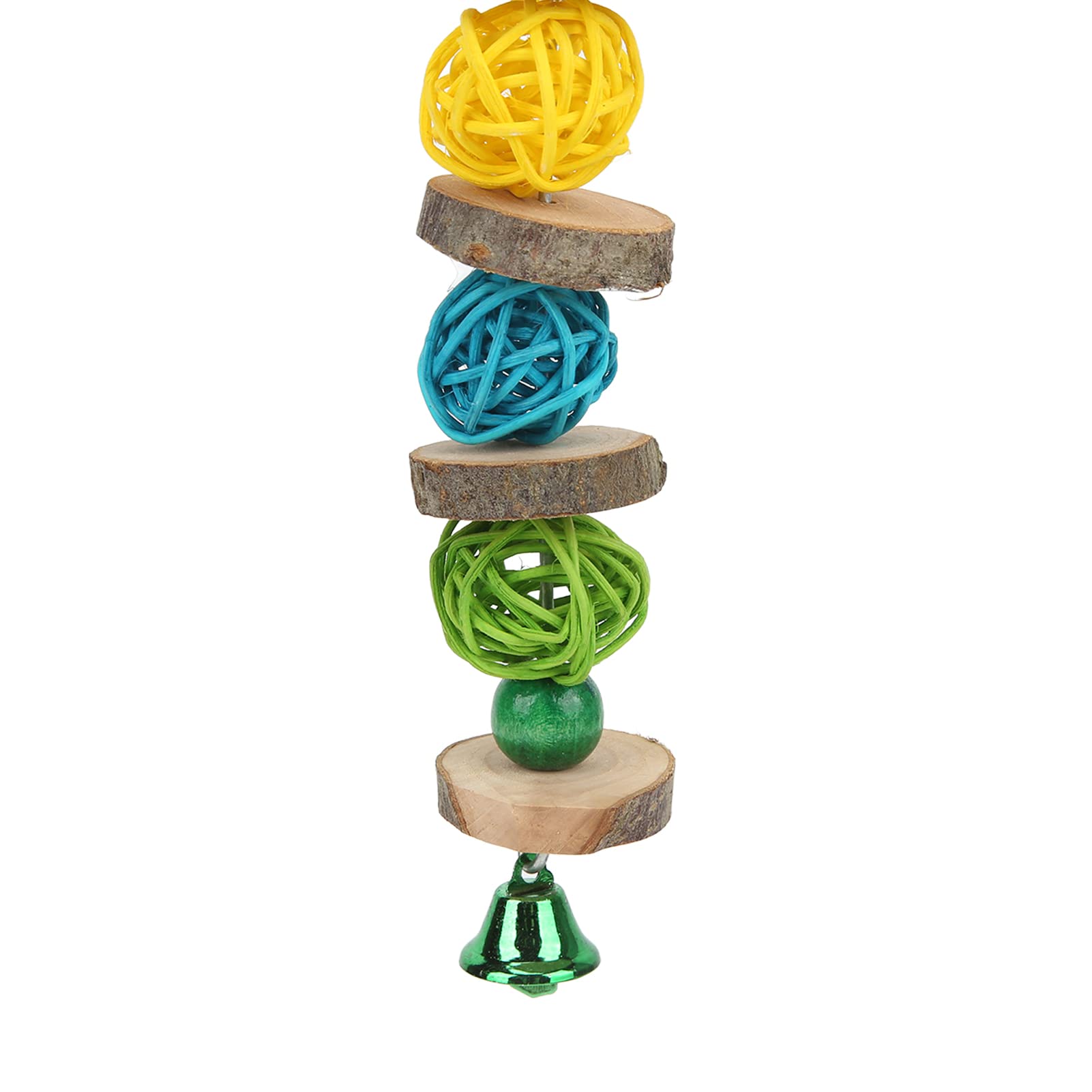 Columpio para loros, juguete con soporte para loros, multicolor, alivia el aburrimiento para el gris africano para calopsitte para guacamayos