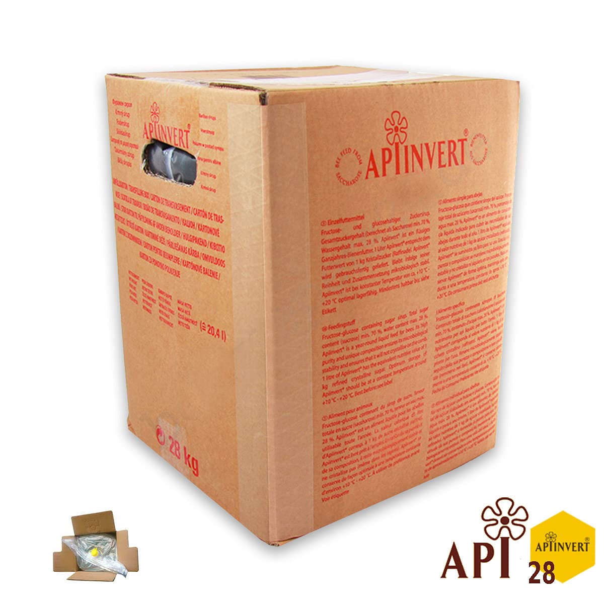 Apiinvert Südzucker Alimento Per Api - Sciroppo Zuccherino 16kg, Con Fruttosio, Anti-Cristallizzazione - Foto 3