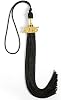 2025 Tassel Graduation, Graduation Tassel 2025, 9 Size with 2025 Year Charm, Premium Silk Thread & Metal Charm, Commemorative Keepsake for Class of 2025 Black