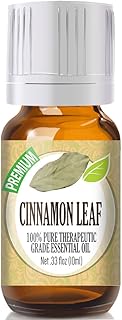 Healing Solutions 10ml Oils - Cinnamon Leaf Essential Oil - 0.33 Fluid Ounces