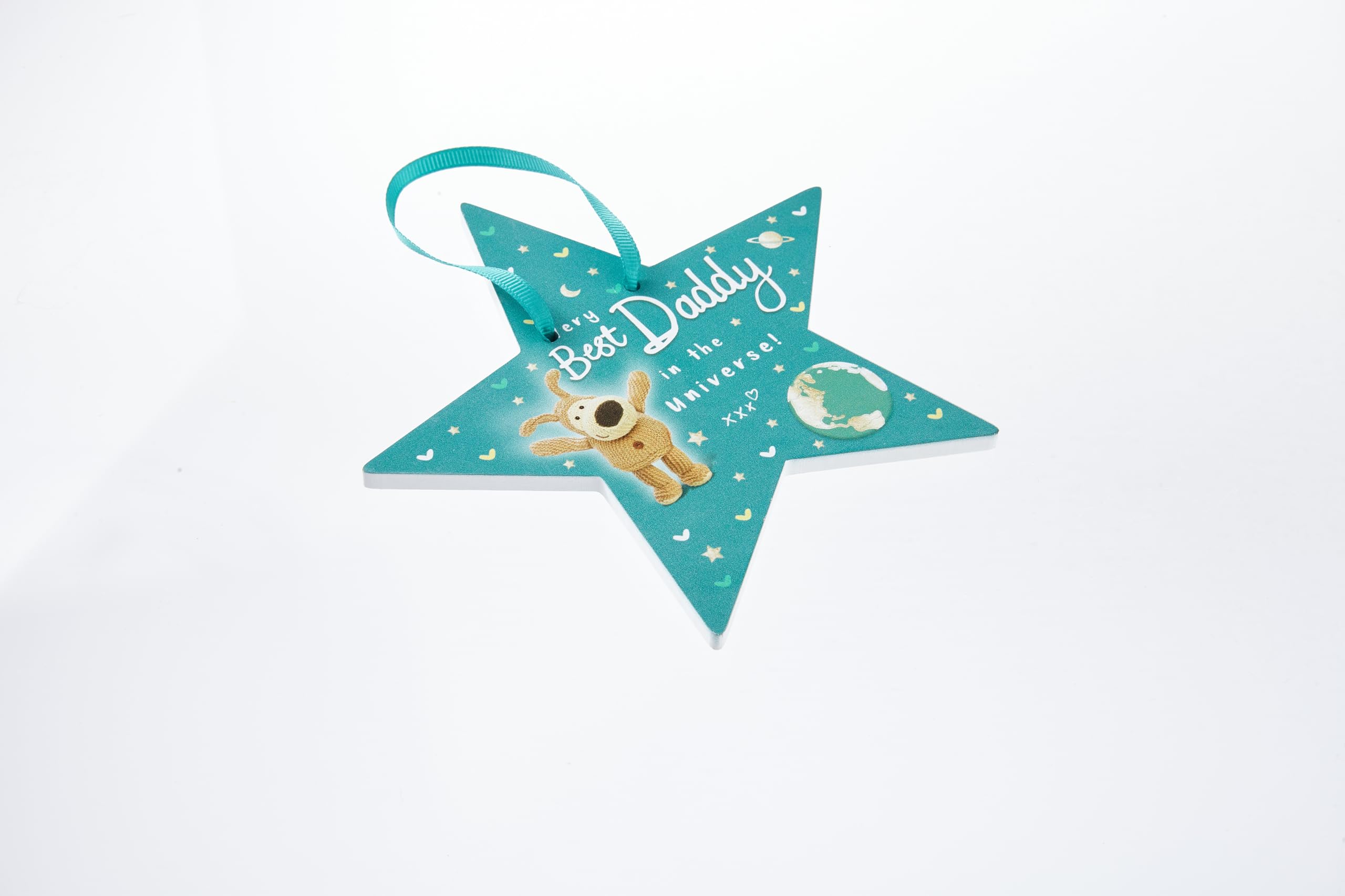 Boofle Multicolour Best Daddy Shining Night Sky Plaque Gift Idea