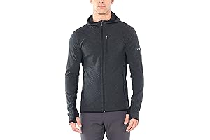 Men's Icebreaker Descender Long Sleeve Full-Zip Hoodie