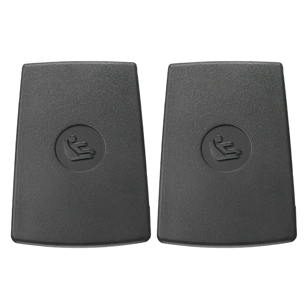 2X para F20 F30 F31 E84 E87 3-Series de anclaje trasero para niño ISOFIX Cover 52207319686