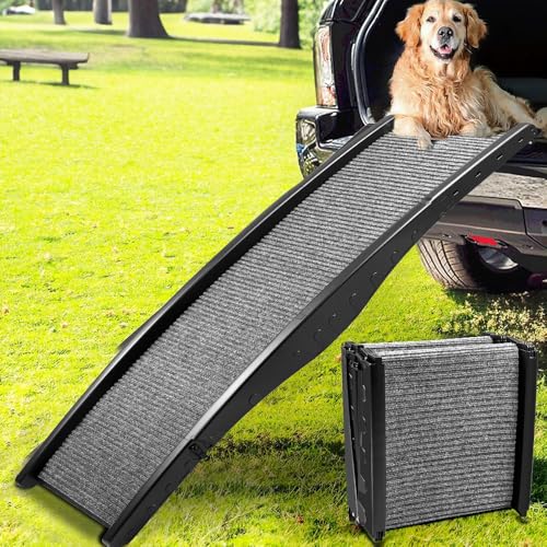 152 * 40 cm, Rampa para Cães para Carro, Escada Rampa Leve e Durável Adequada, Escada para Pet, Escadinha para Cachorros