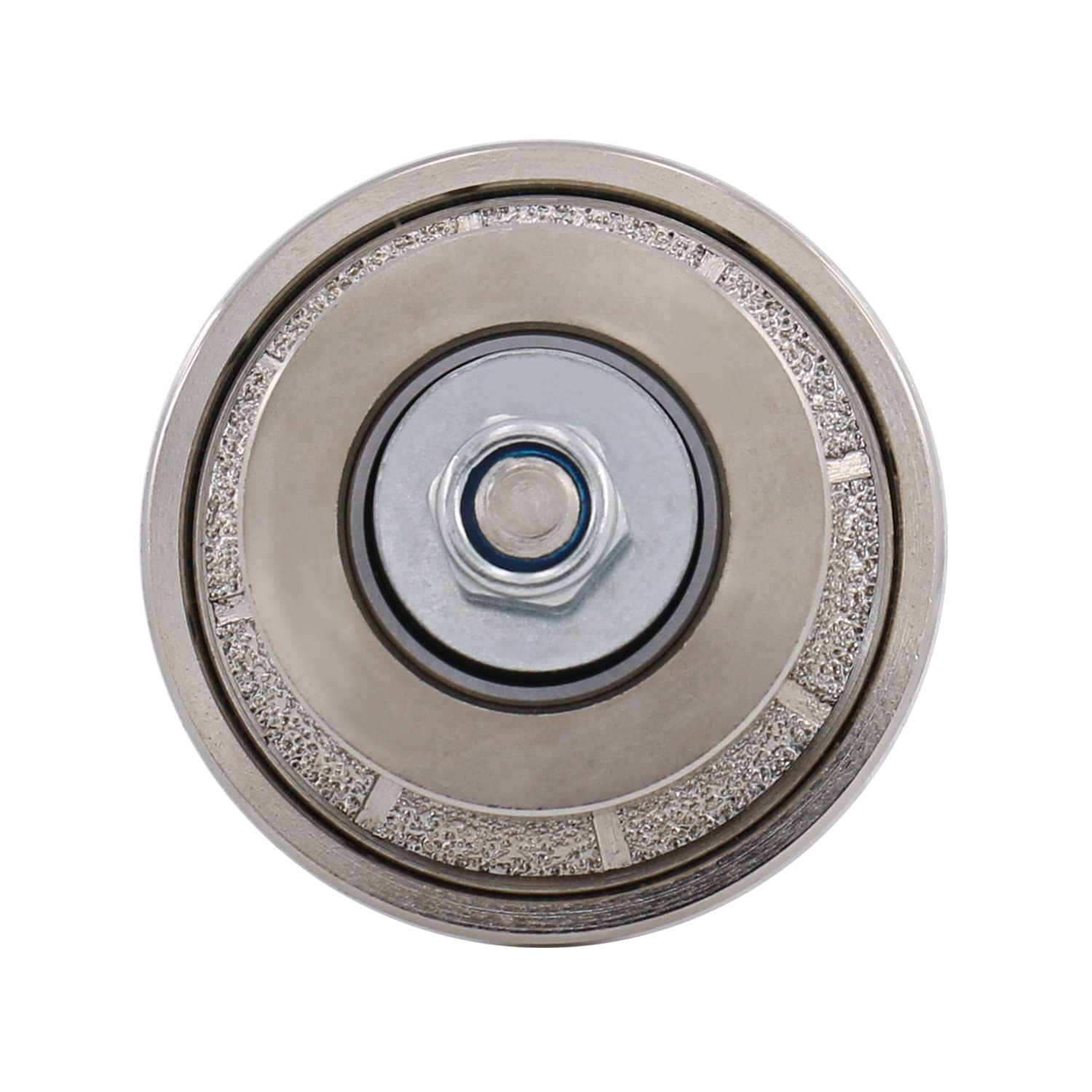 B5 Diamond Router Bit Hand Profile Wheel Profiler Vacuum Brazed for Granite Concrete Marble Edge 5/8-11 Thread (B5)