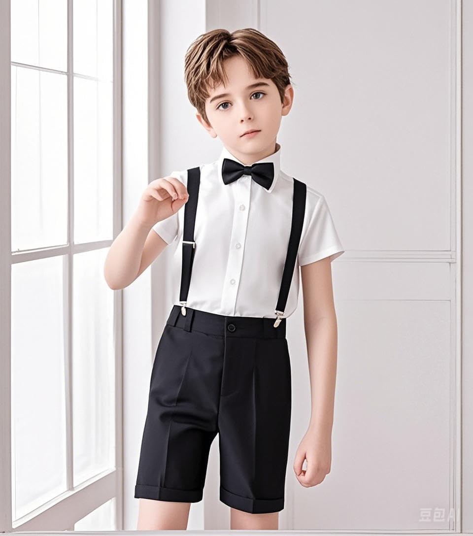 Child Kids Suspenders Adjustable Y-Shape Elastic Braces with Non-Slip Silicone Pads Suitable for Boys Girls Toddler - Image 7