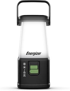 Energizer WeatherReady LED Emergency Lantern, Water Resistant, Multiple Light Modes, USB Charging Output, Great for Camping, Storms, and Power Outages, 1200 Lumens