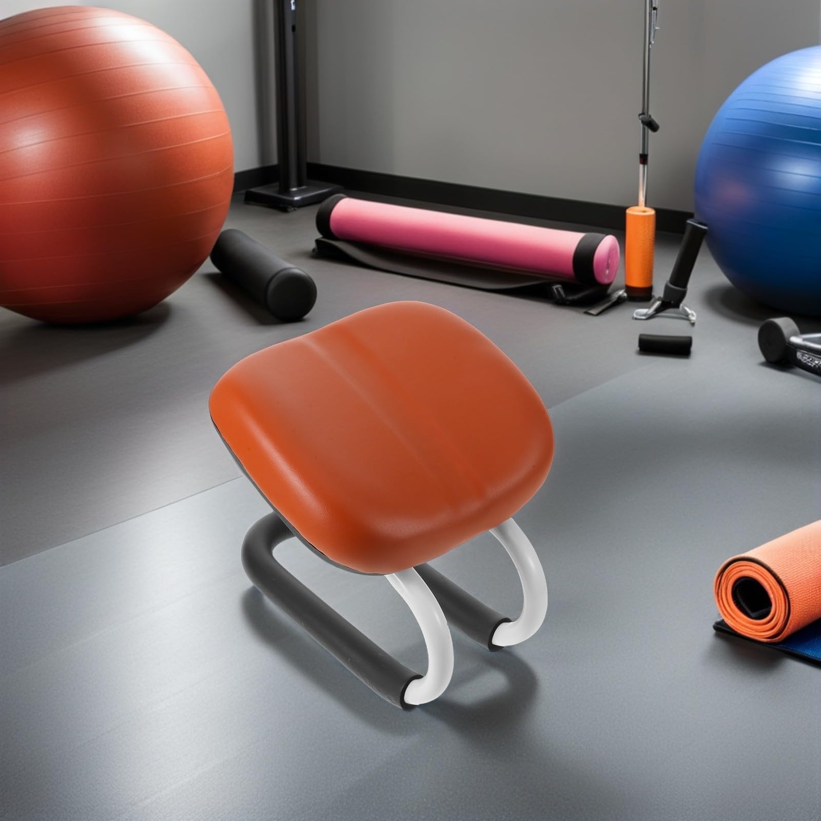 Banco de Meditación Arrodillado Ergonómico Portátil Compacto Marrón