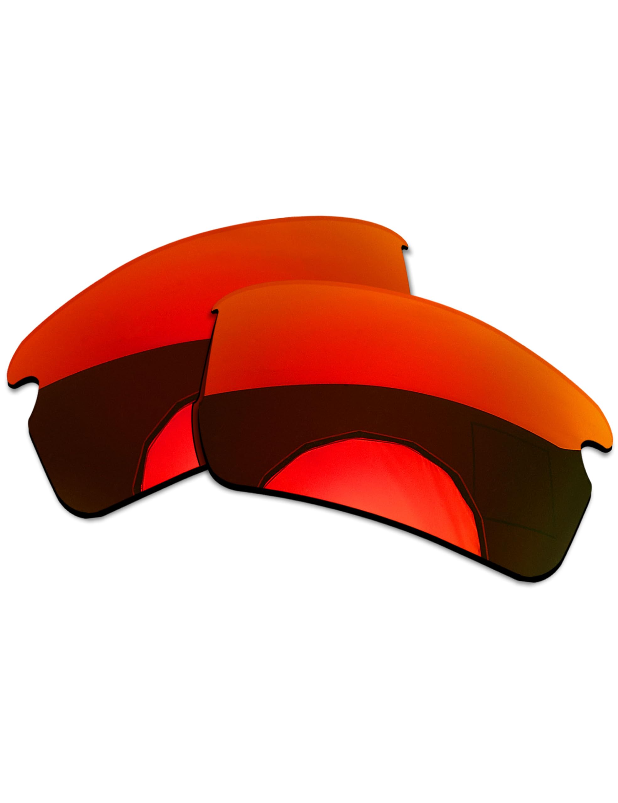 OOWLIT 4 paia di lenti di ricambio per occhiali da sole e naselli compatibili con Oakley Flak 2.0 OO9295-59 mm polarizzati