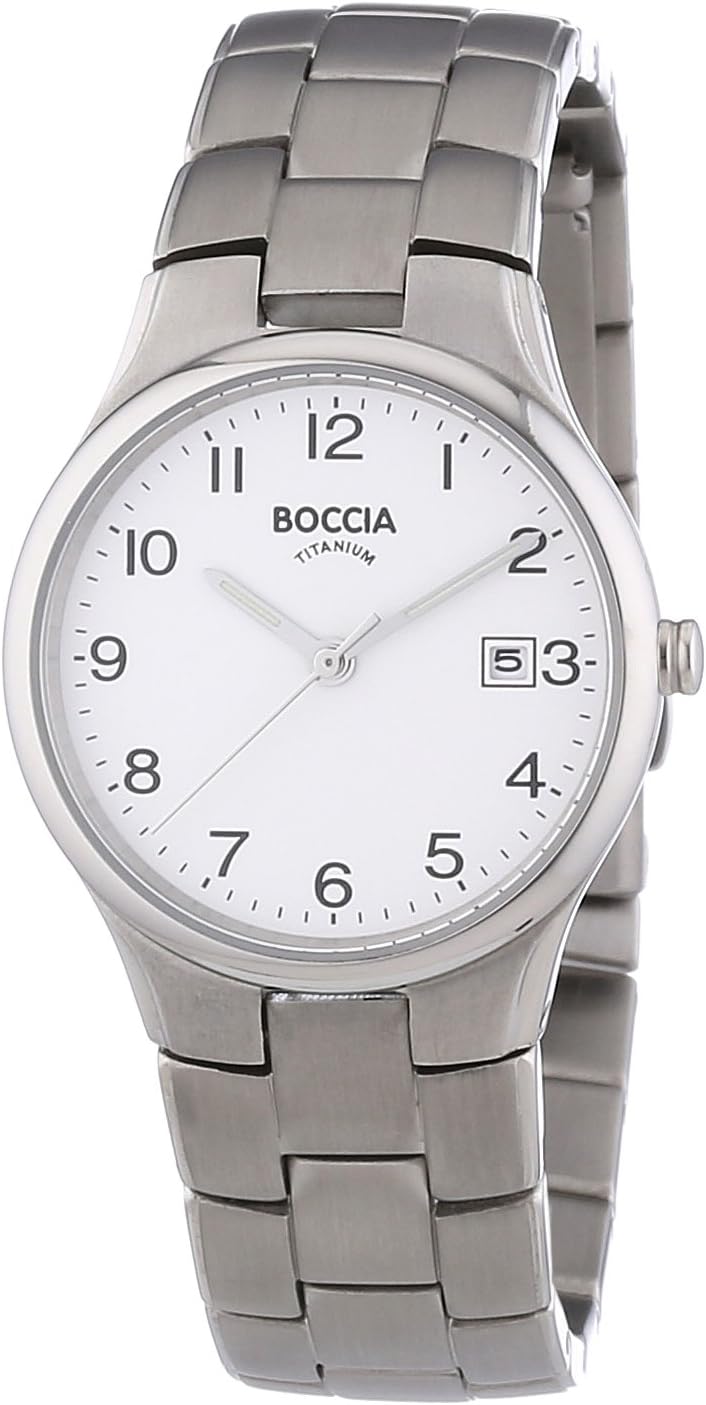 Boccia Herrenuhr Analog Quarz Mit Titanarmband 3630 01 Amazon de Fashion