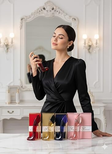 Miniatura 6 de Set de regalo de perfume para mujer  Paquete de 4 Eau de Parfum Spray Collection  Botellas de 2.9 onzas líquidas  Aromas femeninos de larga duración