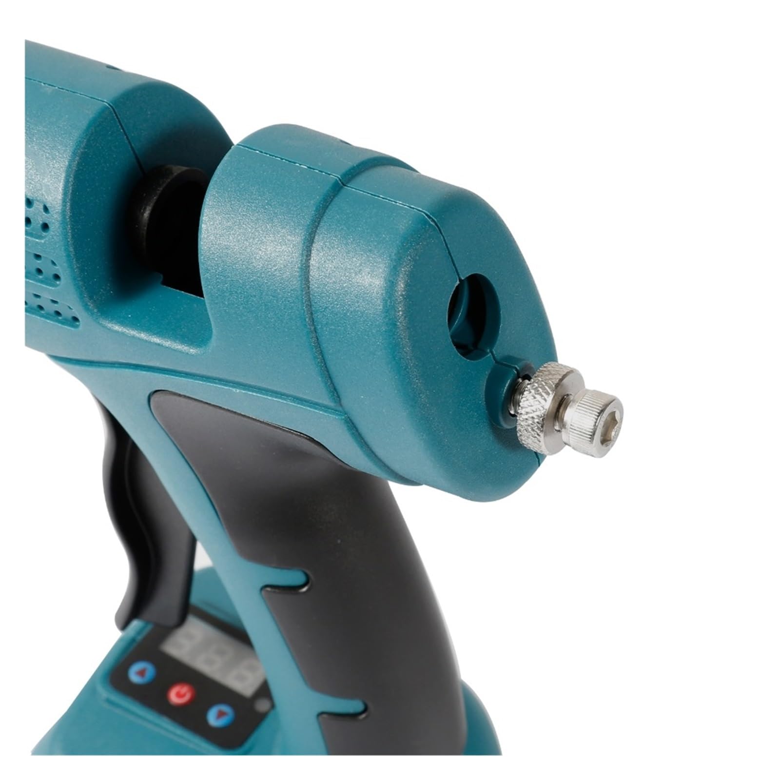 Gospodarstwa Domowego DIY Bezprzewodowy Elektryczny Pistolet Do Klejenia Na Gorąco 21V Baterii Spawanie Gorąca Wiatrówka Cyfrowy Wyświetlacz 11mm Kleje W Sztyfcie Szybkie Niezawodne Klejenie