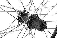 Vista 2 de Wheel Master Rear Wheel - 26" x 1.5", 36H, Quick Release, Black Rim, 8-10 Speed Cassette Compatible, Stainless Steel 14 Gauge Spokes