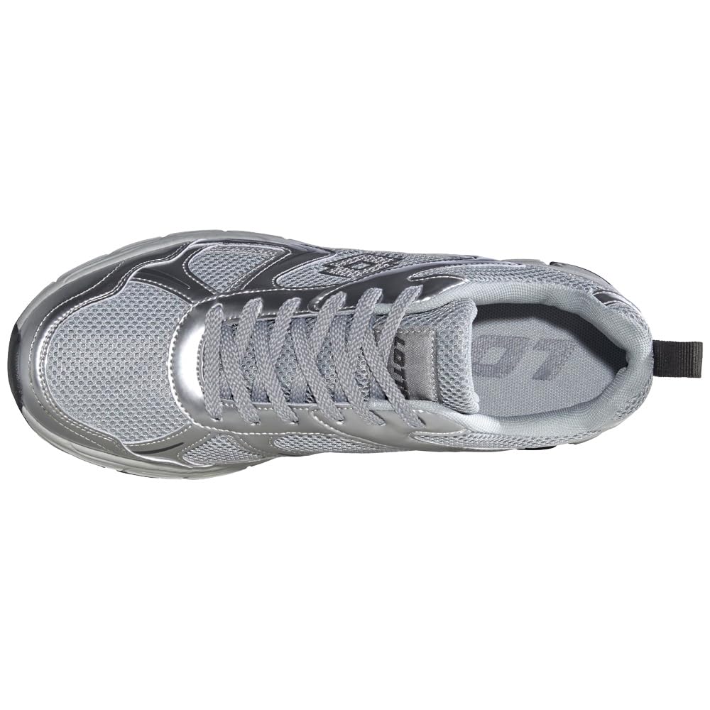 Lotto Kitaura Unisex, Scarpe da Ginnastica Adulto, Silver Lt Grey, 37 EU