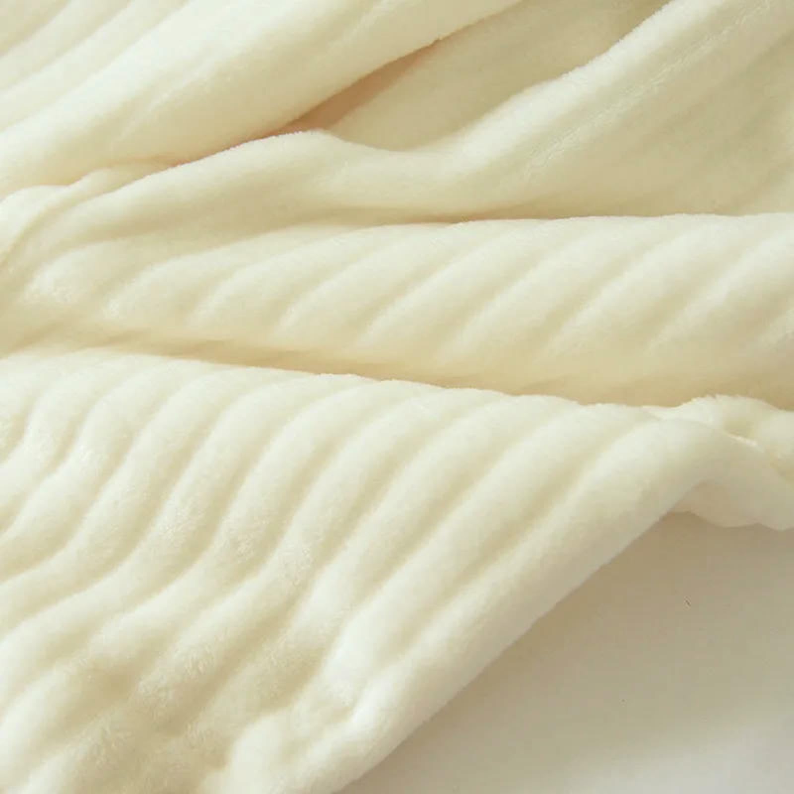 Pigiama Caldo Pile di Corallo Autunno Inverno Donna Flanella Ispessimento Coppia A Maniche Lunghe Risvolto Servizio Domicilio Completo da Notte Uomo-Donne Bianche-l
