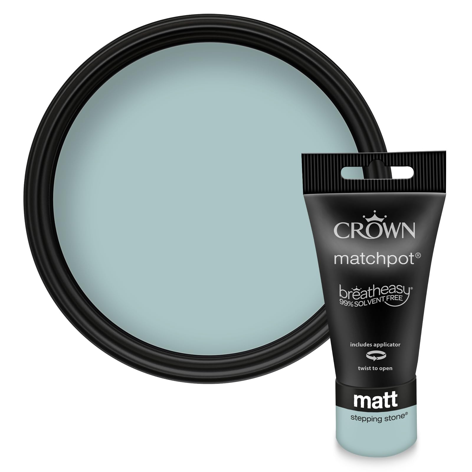 Crown Matt Emulsion Step Stone 40Ml