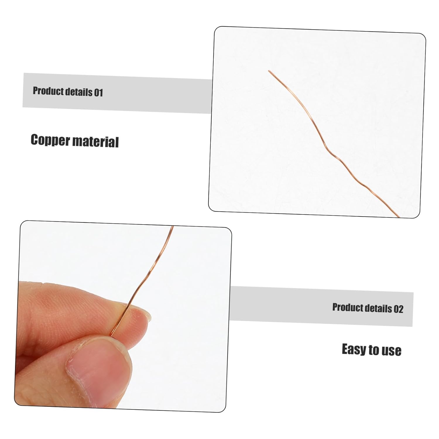 1roll Soft Copper Wire for Jewelry Making Bendable for Art Projects and Gardening Copper for Bonsai and Scientific Use