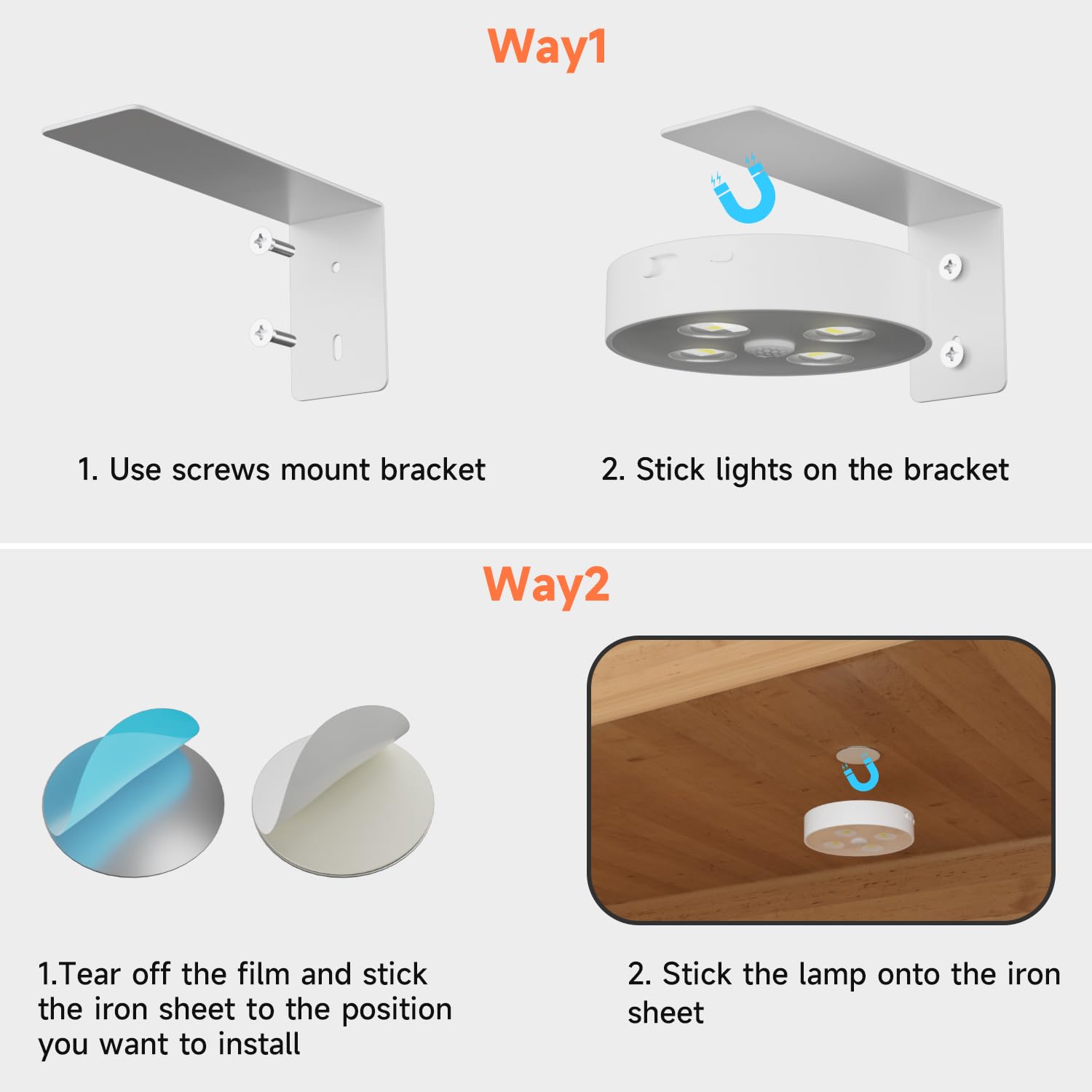 Lampe Tableau Sans Fil Rechargeable, Lot de 3 Appliques LED avec Télécommande, Éclairage Tableau 12 Couleurs, Spot à Piles USB pour Peintures, Cadres, Décorations Murales et Vitrines