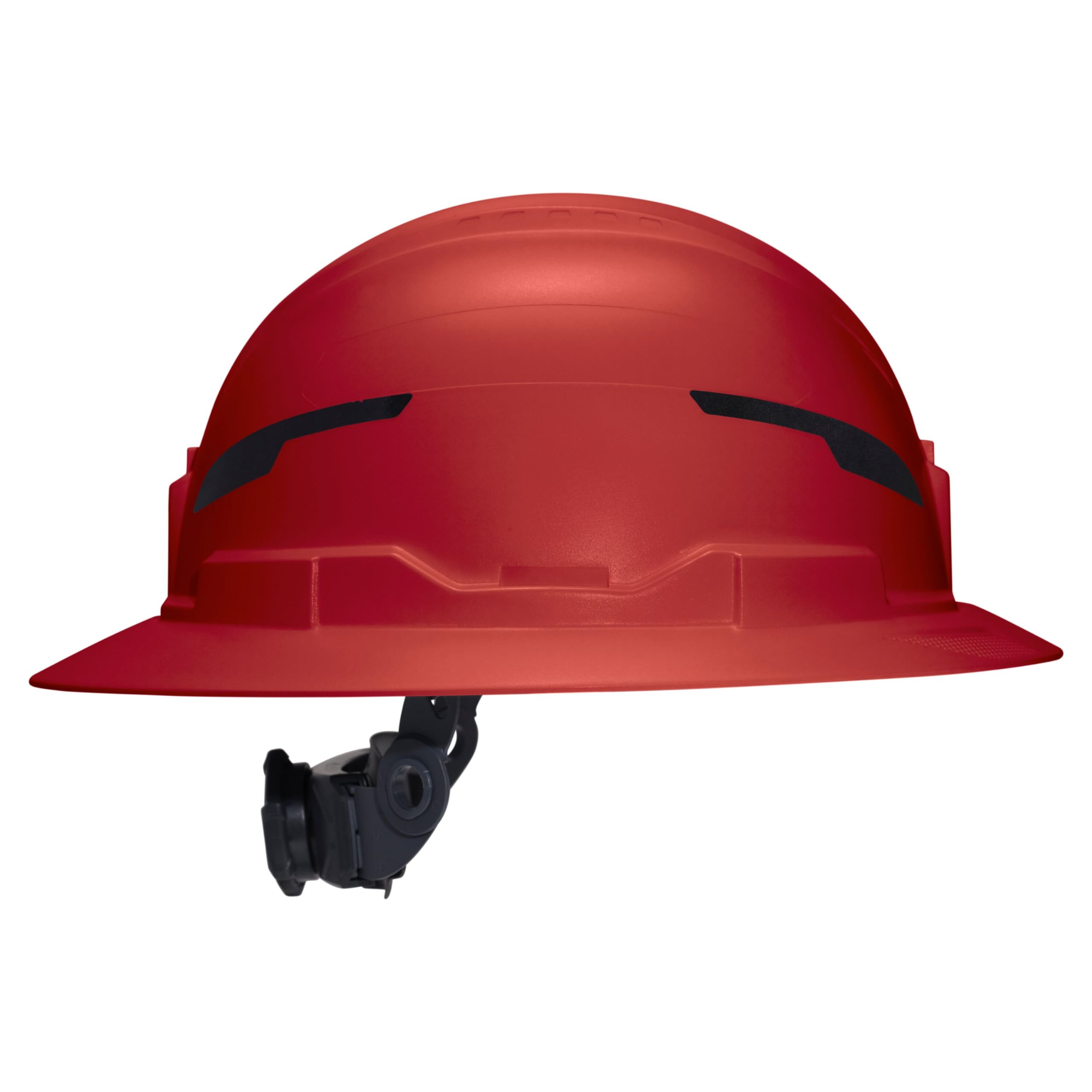 Klein Tools 60920T2 Casque de sécurité type 2 à bord intégral non ventilé Classe E avec mentonnière Suspension à 6 points de fixation pour accessoires et rembourrage lavable Rouge