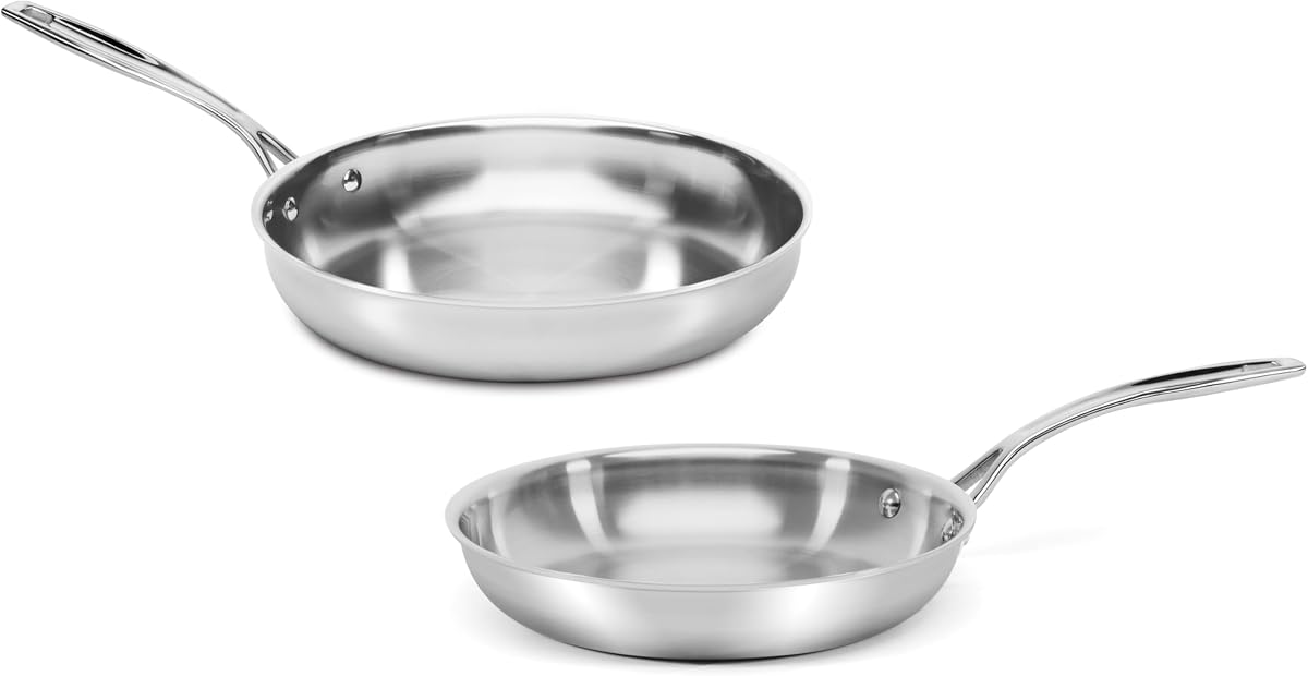 Custom-Clad 5-Ply 9" & 11" Fry Pan Set