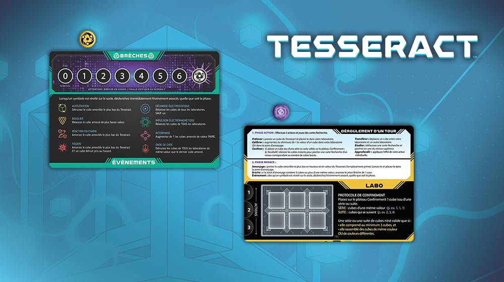Don't Panic Games | Tesseract | Jeu de société | À partir de 14 Ans | 2 à 4 Joueurs | 60 Minutes