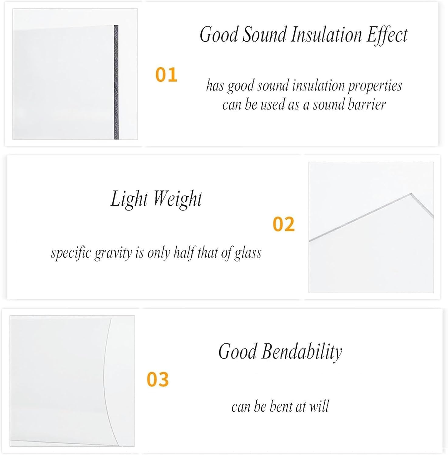 Polycarbonate Greenhouse Sheets 1.5mm Polycarbonate Roof Panels，Clear Pergola Roofing Canopy Cover,Rectangular Roof Sheets，For Carport,Garage，Bus Station Roofs ( Color : 1.5mm , Size : W1.22*L7m/W4*L2