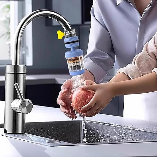 Miniatura 4 de Filtros de agua para tomar, filtros de montaje en grifo, carbón activado, filtro de grifo purificador de grifo, filtro de grifo a prueba de
