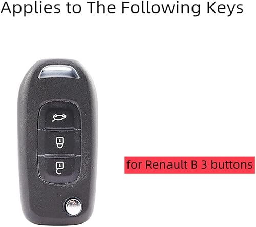 Miniatura 5 de Llavero de TPU para llave de coche, para R & enault Kadjar Captur Megane Sandero Stepway Logan Clio 5 Arkana 2020 2021