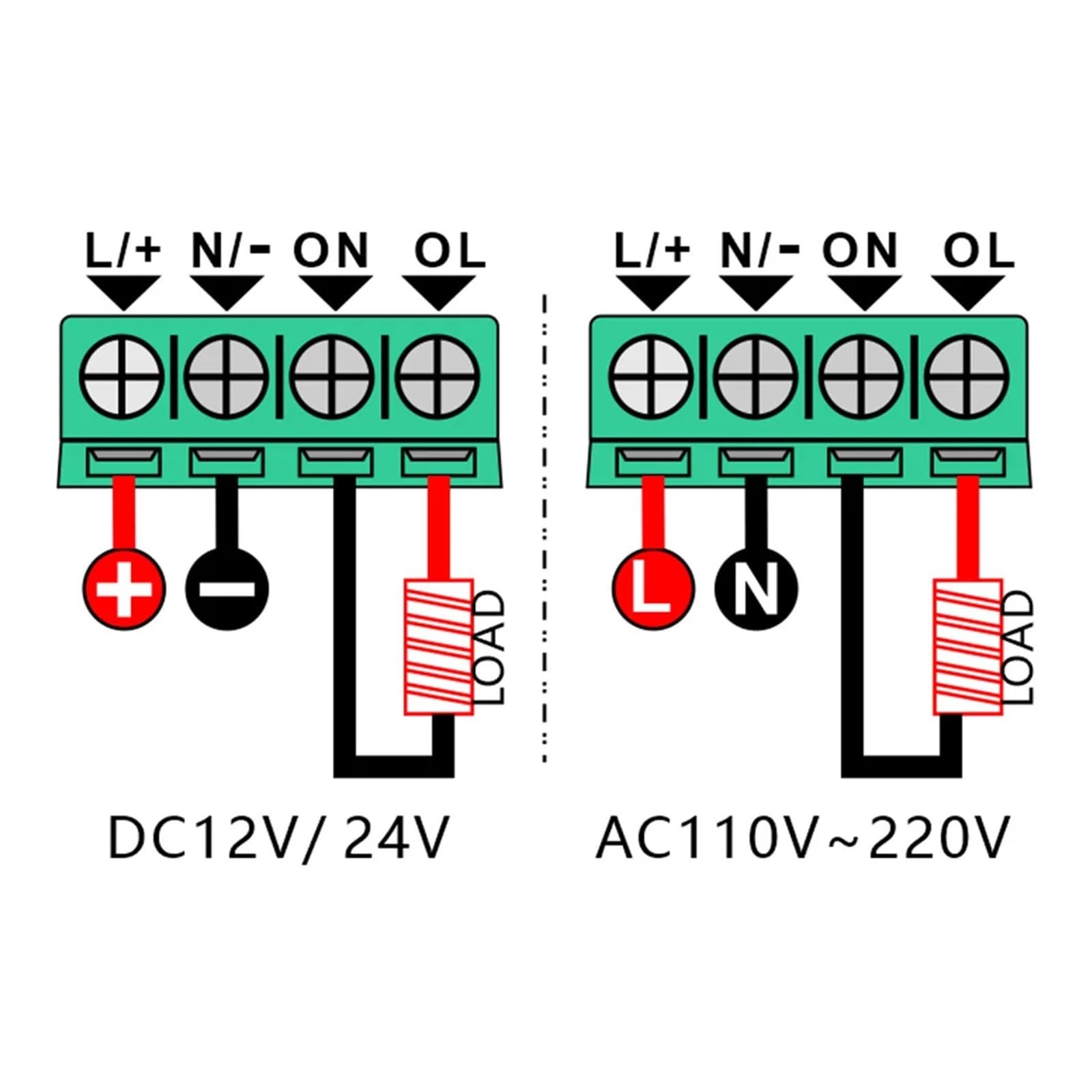 T2310 Contrôleur de temps numérique LED Compte à rebours Interrupteur marche/arrêt DC 12 V 24 V AC 110 V 220 V Module relais avec buzzer (DC 24 V)
