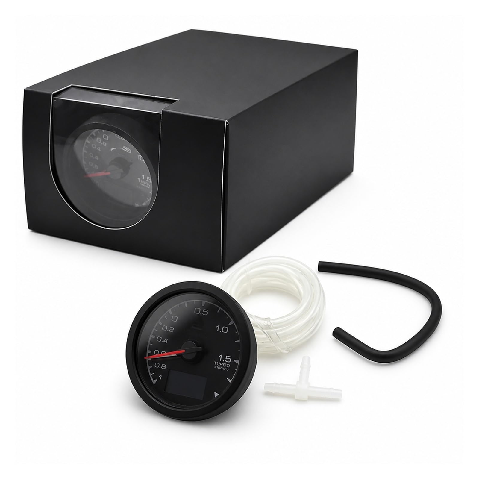 Manómetro, Juego De Medidores RPM, Presión Aceite Digital LCD, Temperatura Del Agua, Turbo Boost