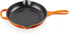 Le Creuset Skillet Redonda 23 cm com Alça Ferro Fundido Esmaltado Signature Laranja