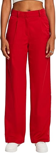 ESPRIT 014ee1b309 Pantalones, 610/Dark Red, 34 W/32 L para Mujer