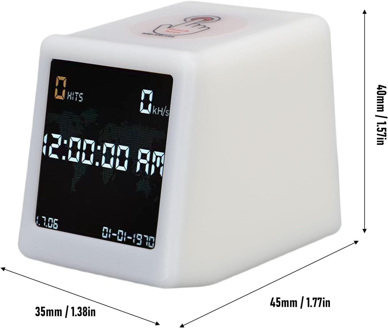 ビットコイン株価ティッカー、WiFi ESP32 DROOM Solo Lottory Miner、1.54 インチディスプレイデス