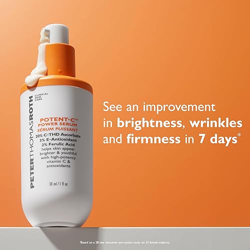 Miniatura 4 de Peter Thomas Roth Potent-C Power Serum | Suero iluminador de vitamina C para líneas finas, arrugas, tono de piel desigual, textura y piel