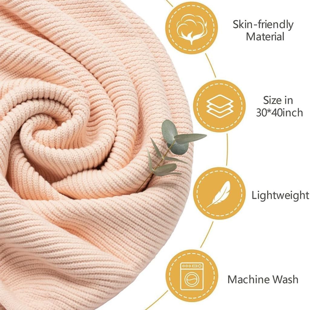 Luxury Personalized Baby Blanket, 100% Cotton, Customized Swaddle Blanket with Embroidered Name, Receiving Blankets for Boys and Girls, Perfect Custom Gifts for Newborns, Kids and Baby Showers