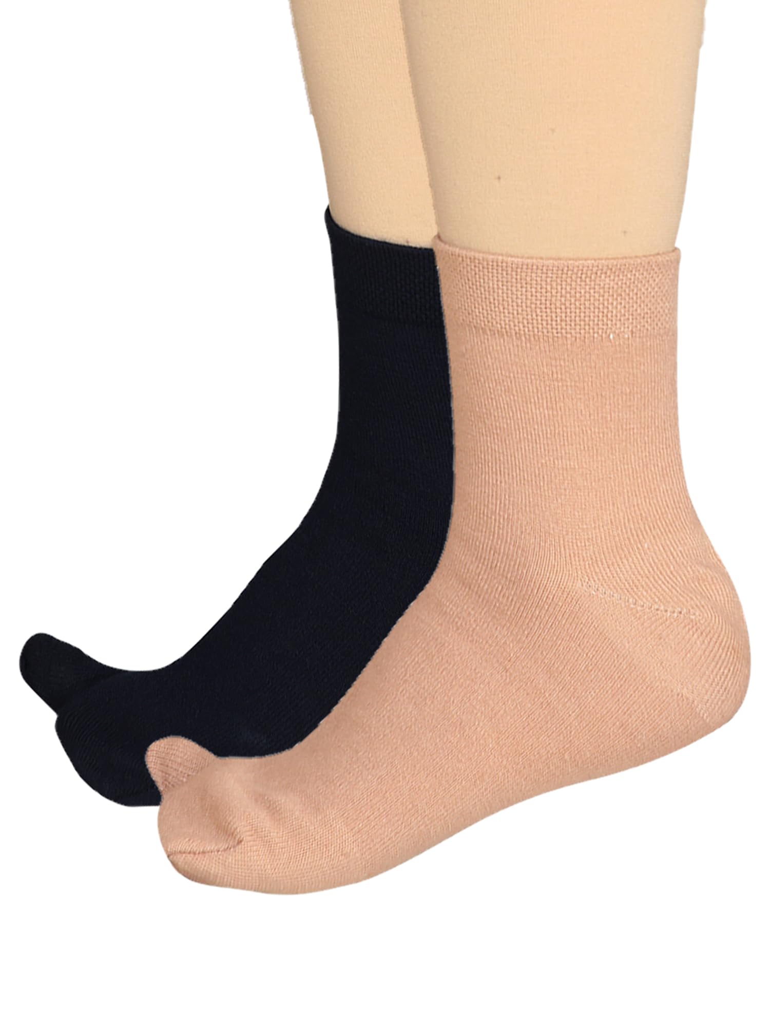 Plain Women Assorted Socks Pack of 2-image-17