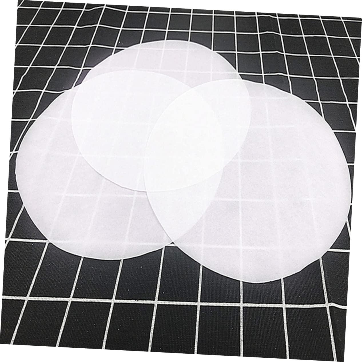 500 Sheets Round Parchment Paper for Baking Frying Grilling Non Stick Greaseproof for Air Fryers Oven Use for Pastries Snacks