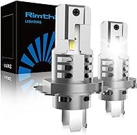 Vista 9 de Bombillas H1, 6000 K blanco frío, bombillas antiniebla superbrillantes, fácil instalación, paquete de 2