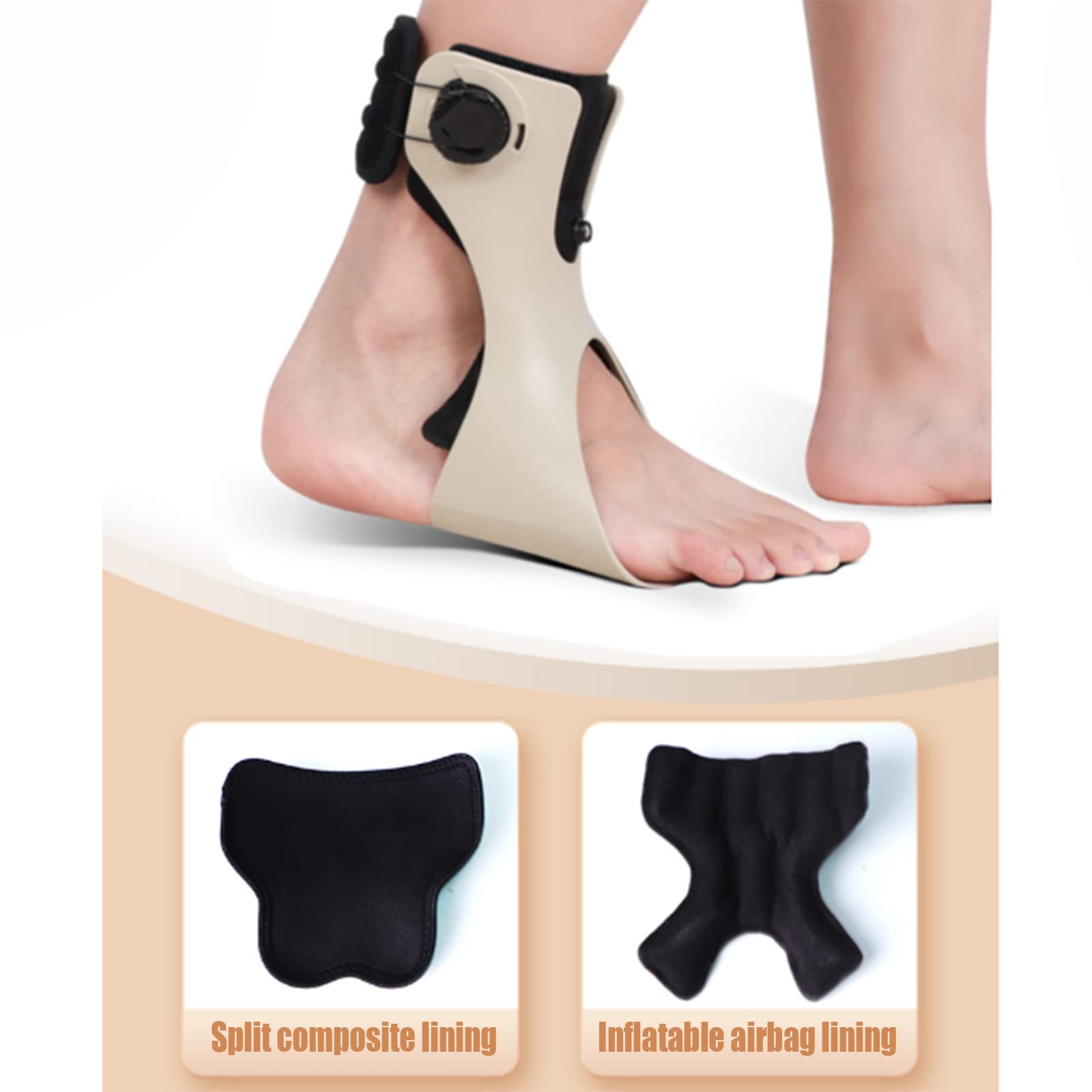 orteza stopy, Ankle Brace Support for Hemiplegia Stroke Shoes Walking(A,L)