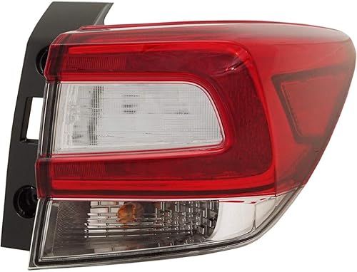 Para Subaru Impreza - Conjunto de luz trasera 2017 2018 2019 para el lado del pasajero certificado DOT reemplazos borde del vehículo Hatchback