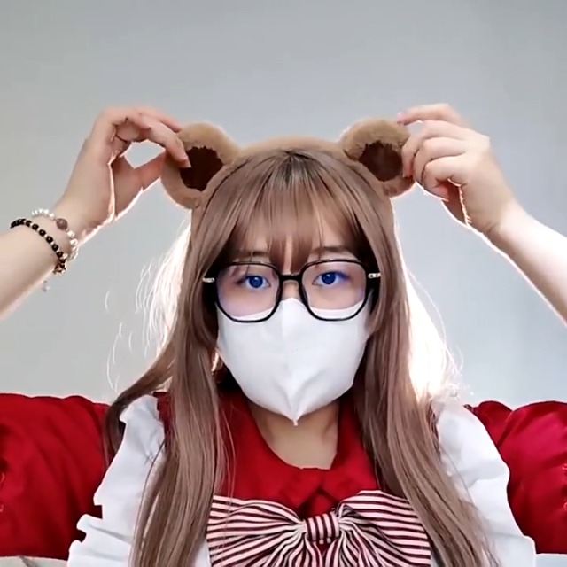 Amazon.co.jp: [kuroobaa] 熊耳 カチューシャ くま耳 萌え 仮装